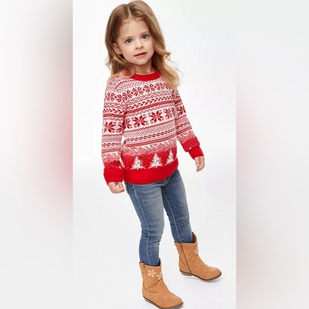 Holiday Lane
Toddler Girls Fair Isle Sweater